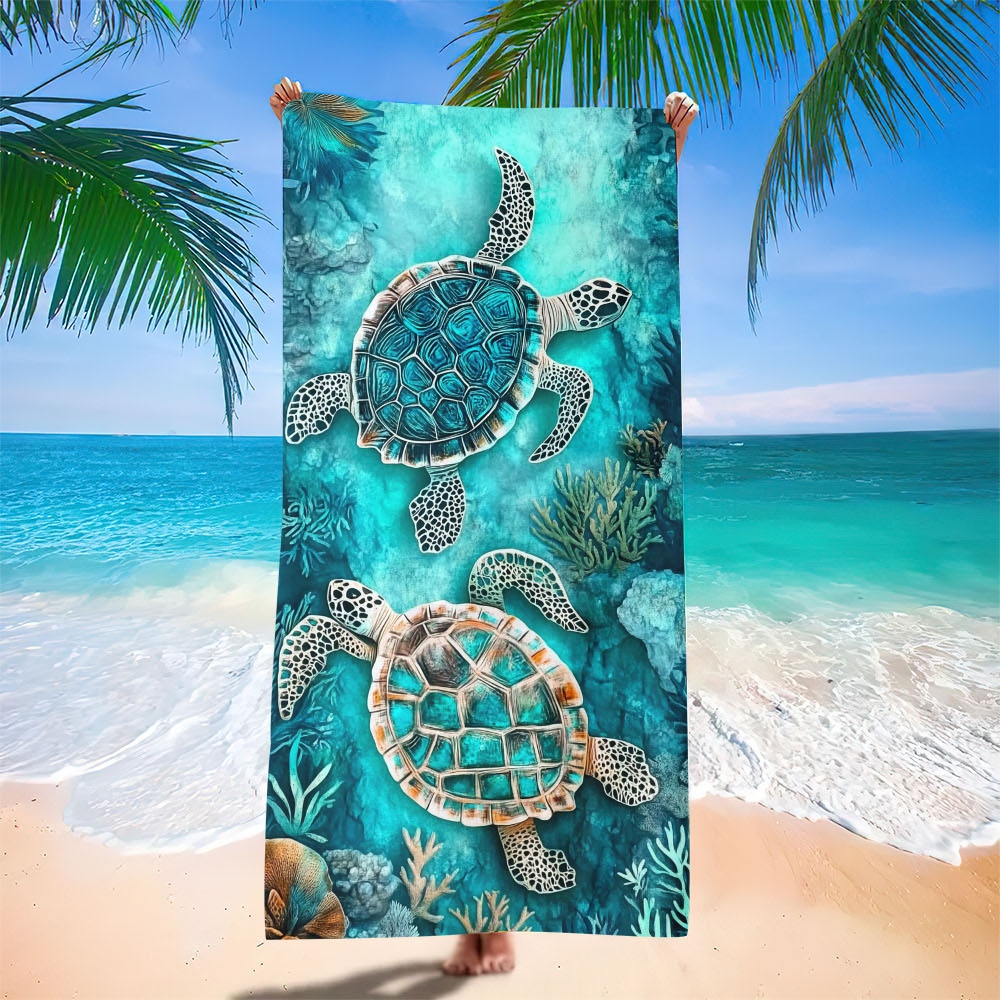 Extra Großes Mikrofaser Strandtuch Schnelltrocknend Und Sandfrei_voghion.com