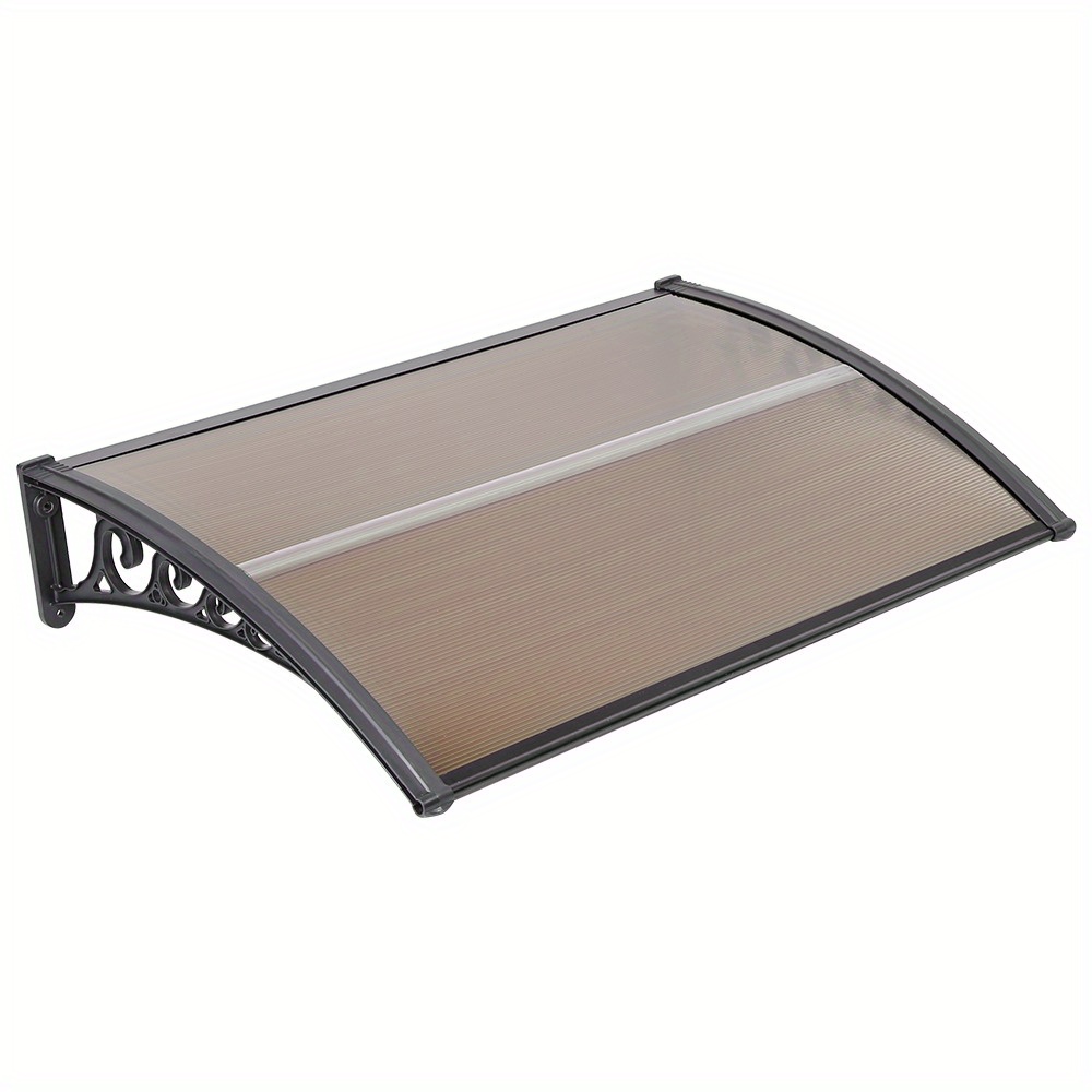 TEMU Toile de Soleil DIY 80x120cm pour Fenêtre et Porte | Protection UV, Tissu Imperméable, Installation Facile pour Maison & Patio