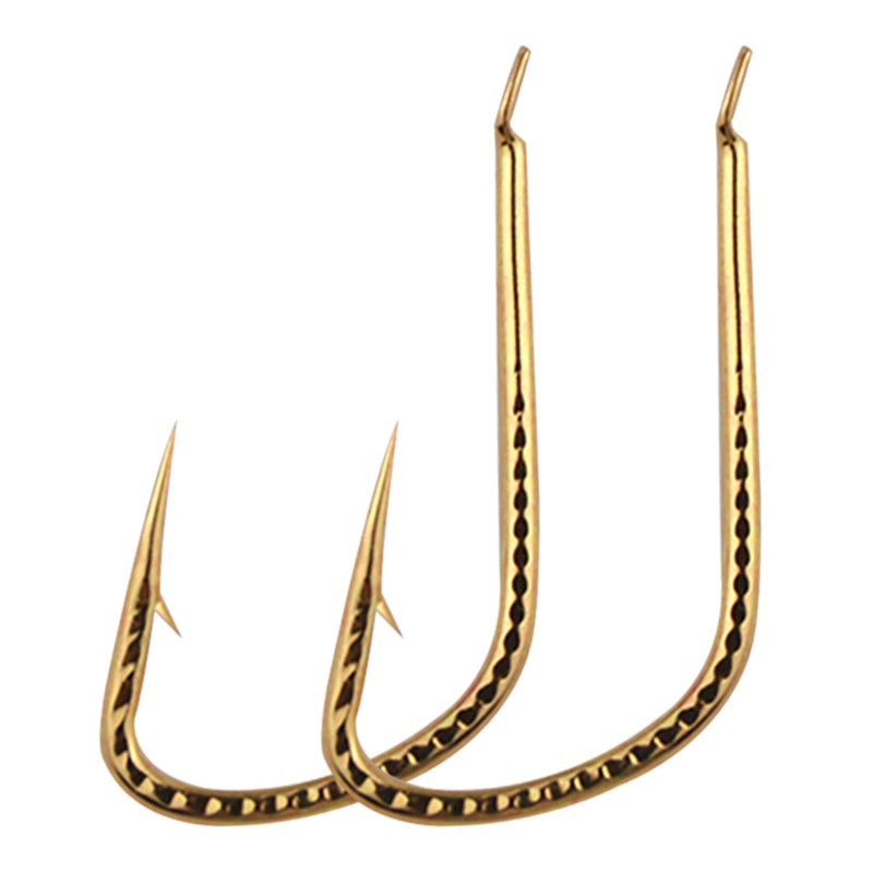 TEMU 20pcs Of Golden Catfish Hooks With Barbs, Designed For Catching Large Fish In Lakes And Reservoirs
