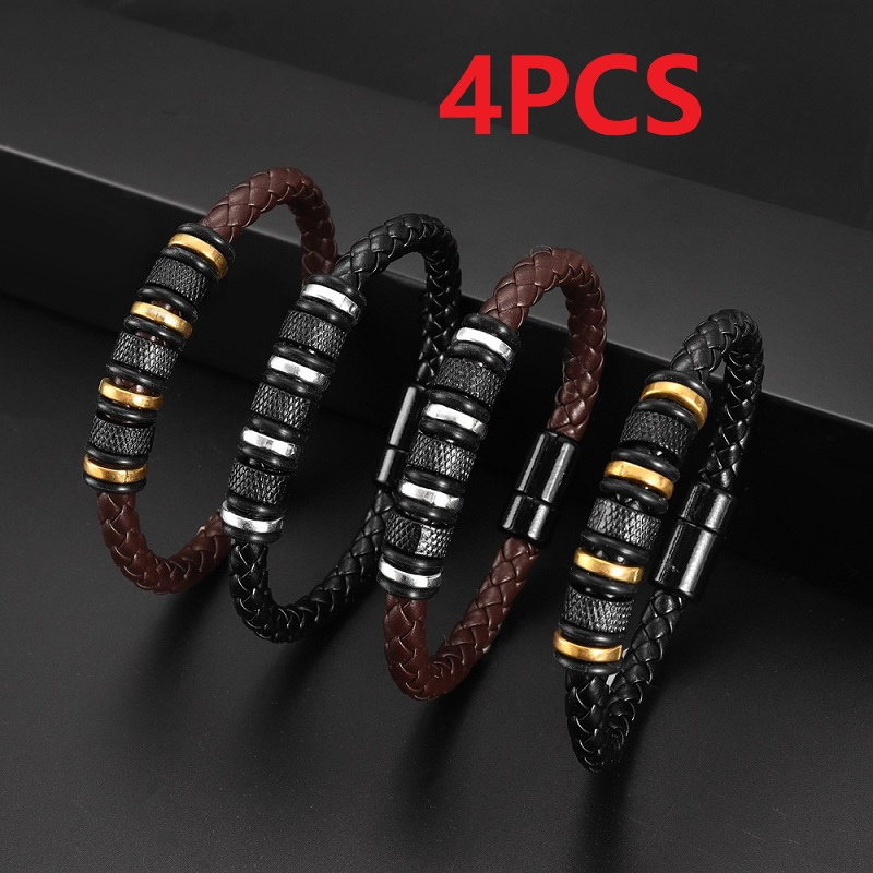 TEMU Set Of And Minimalist Bracelets For Couples, Suitable As A Holiday Gift