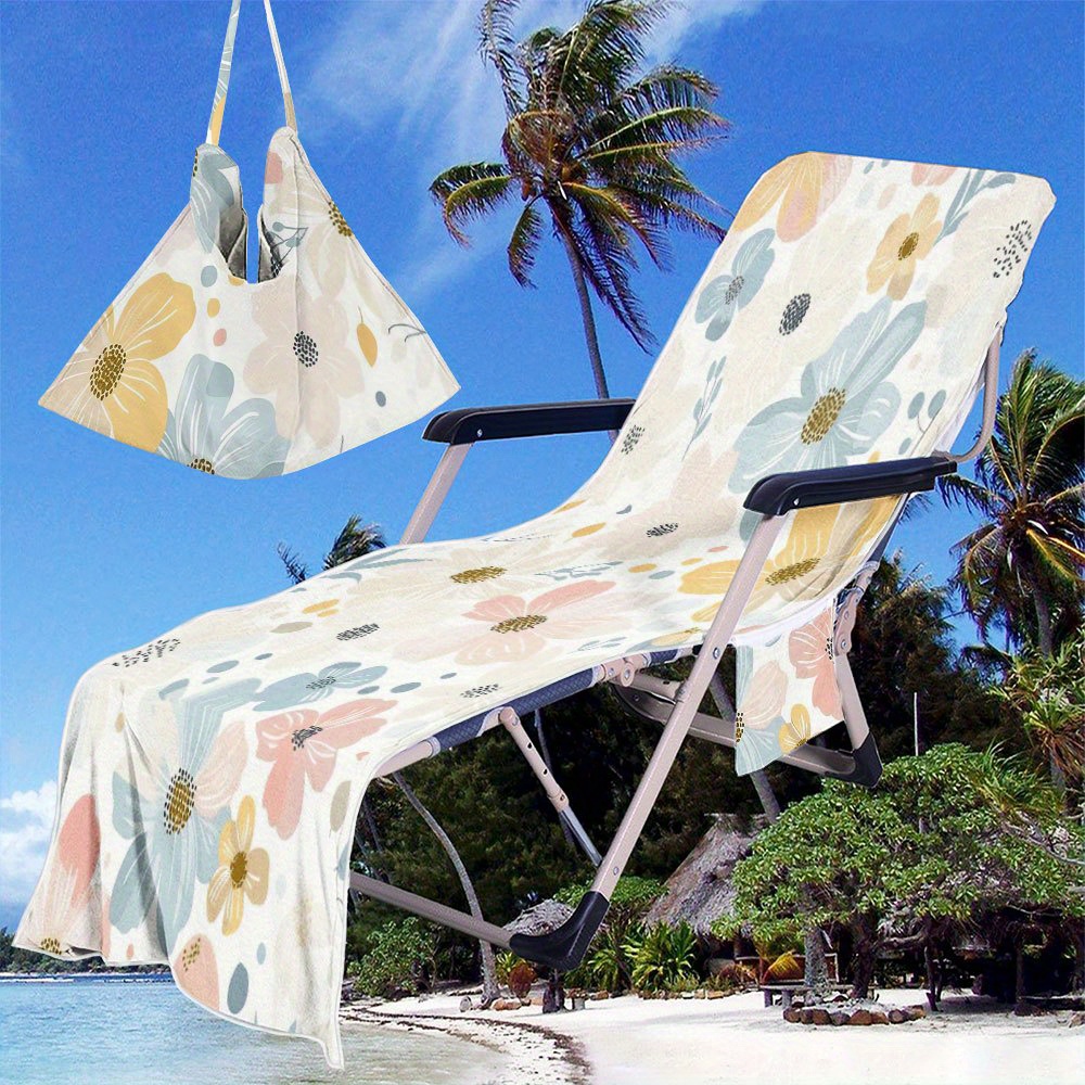 super towel chair with pockets lightweight, foldable into