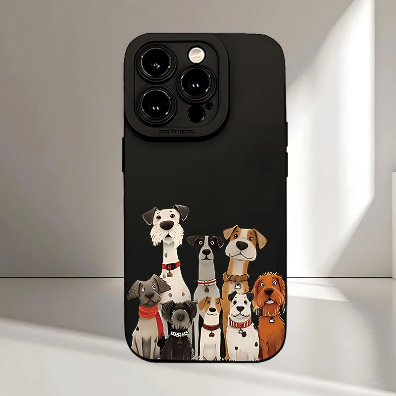 TEMU Phone Case: The Pattern Uv Printing Matte Phone Angel Eyes Soft Phone Case Cover 360 Degree Full Protection For Iphone 16 11 12 13 14 15 Pro Max