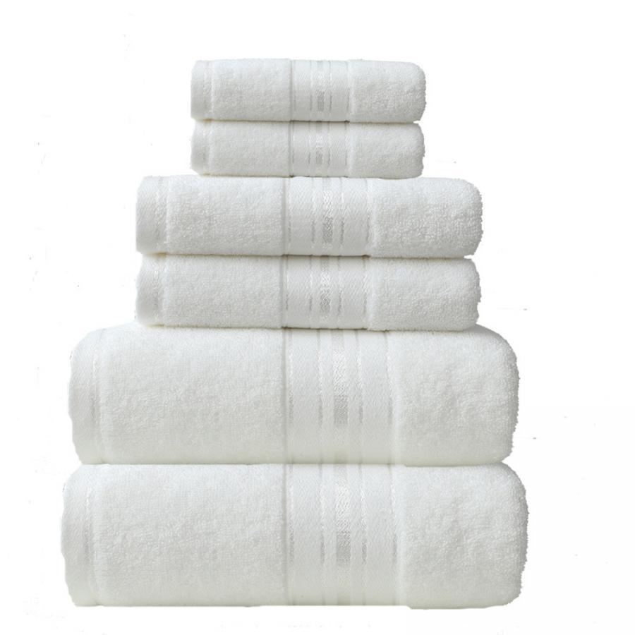  a face towel chest bath towel absorbent 2 square bath towel six piece set details 4