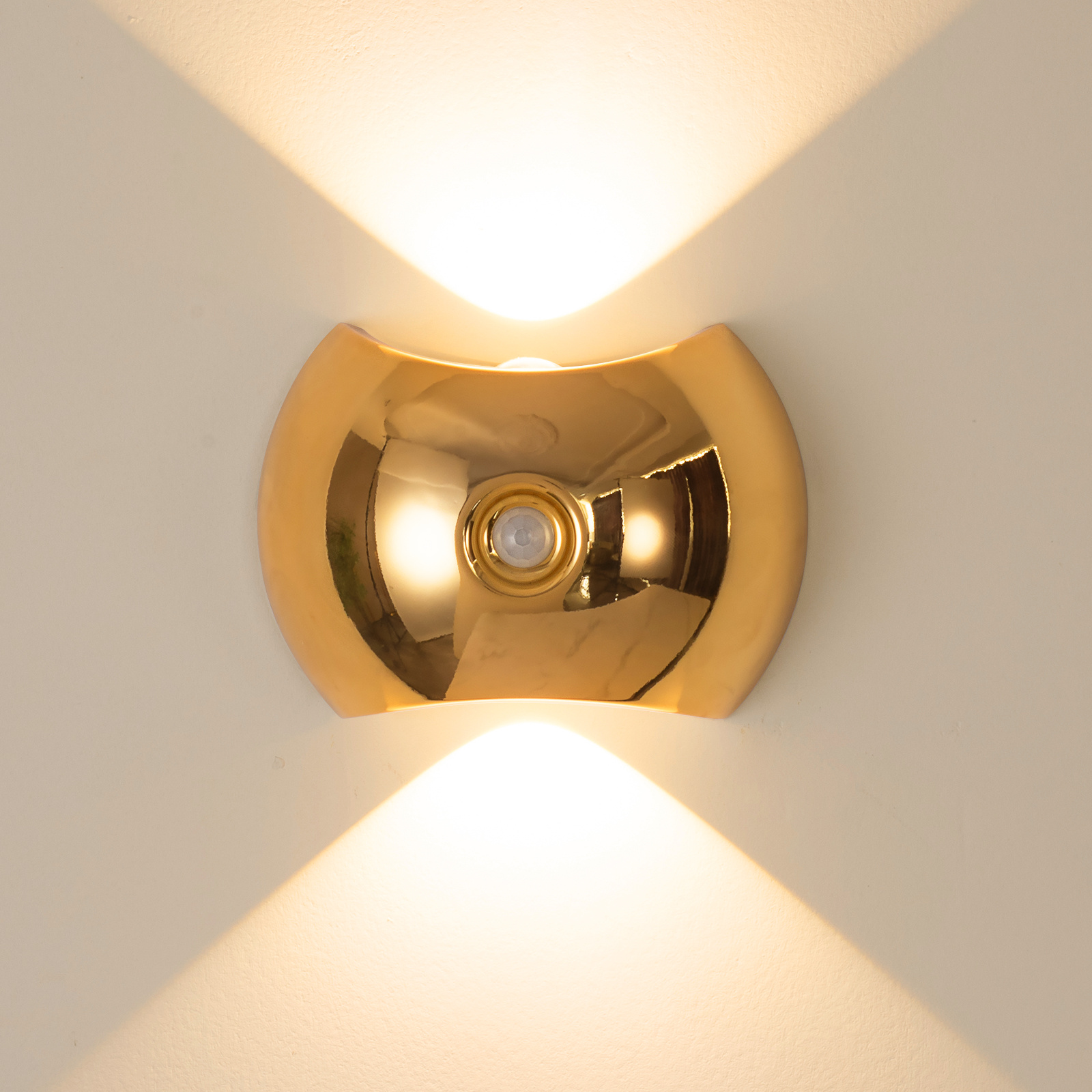 LED Motion Sensor Night Light, USB Rechargeable Wall Lamp