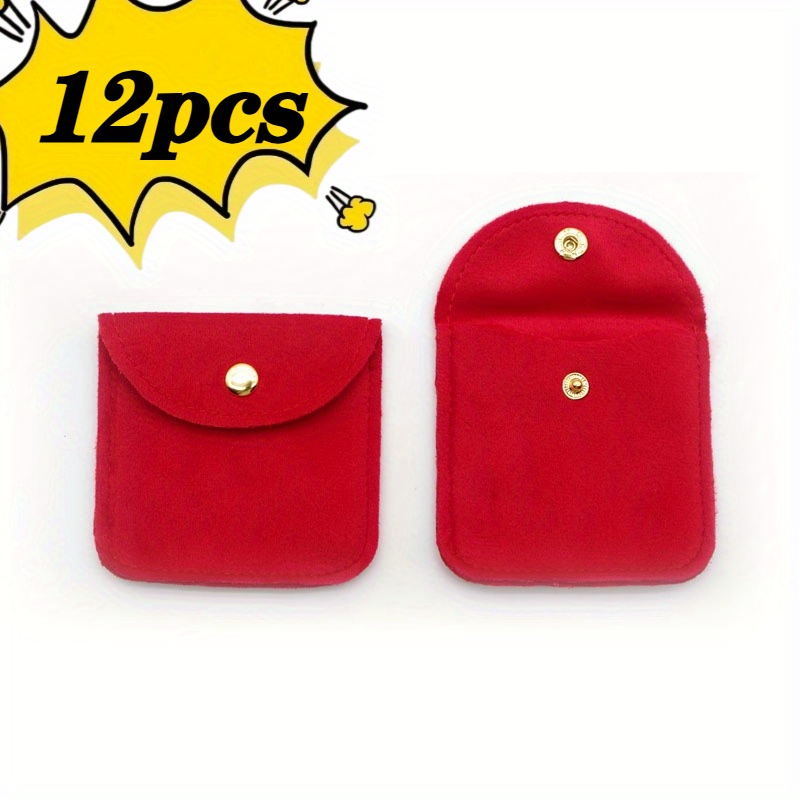 Customizable Laser-Engraved Velvet Pouch Set