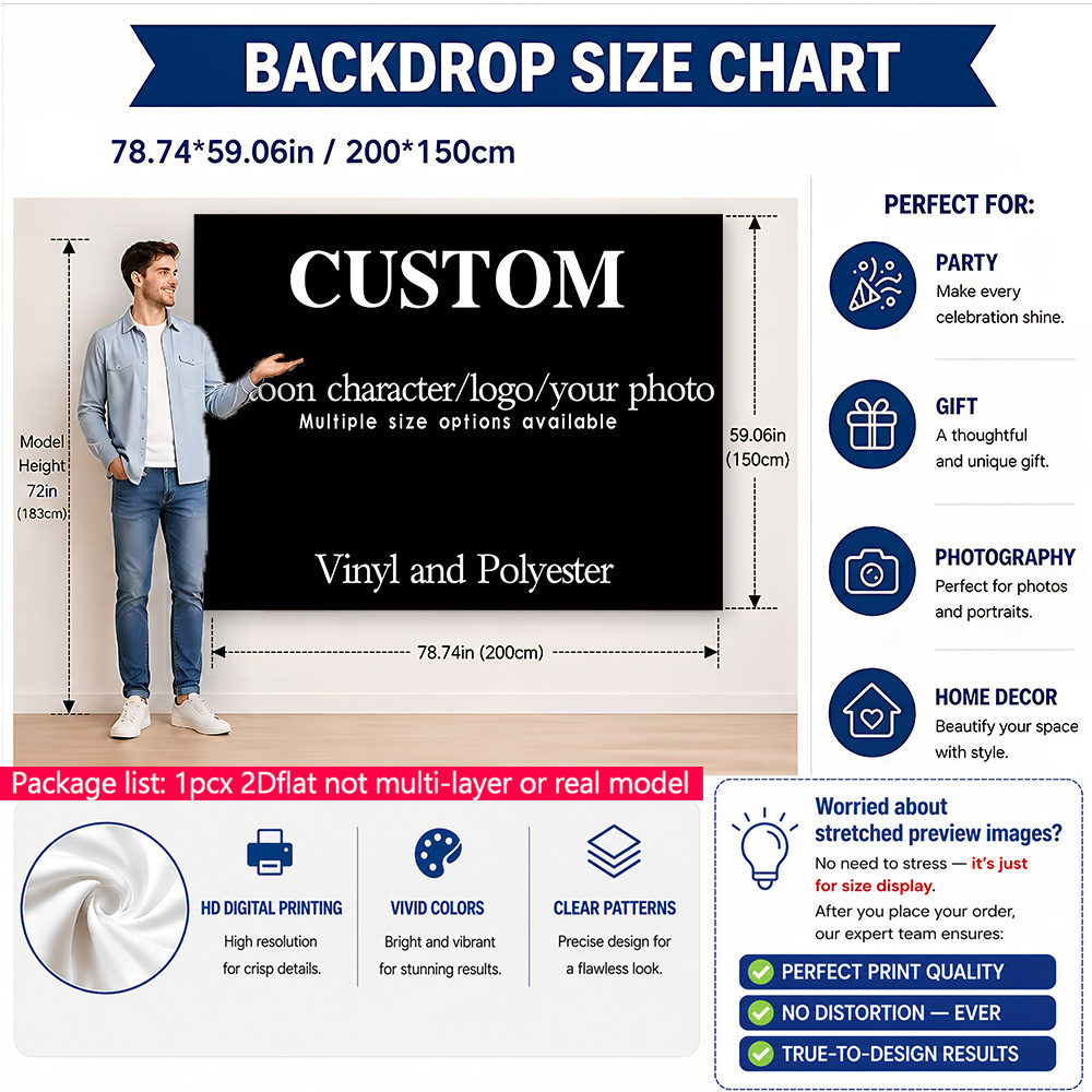 Personalized Party Banner with Custom Photos and Text