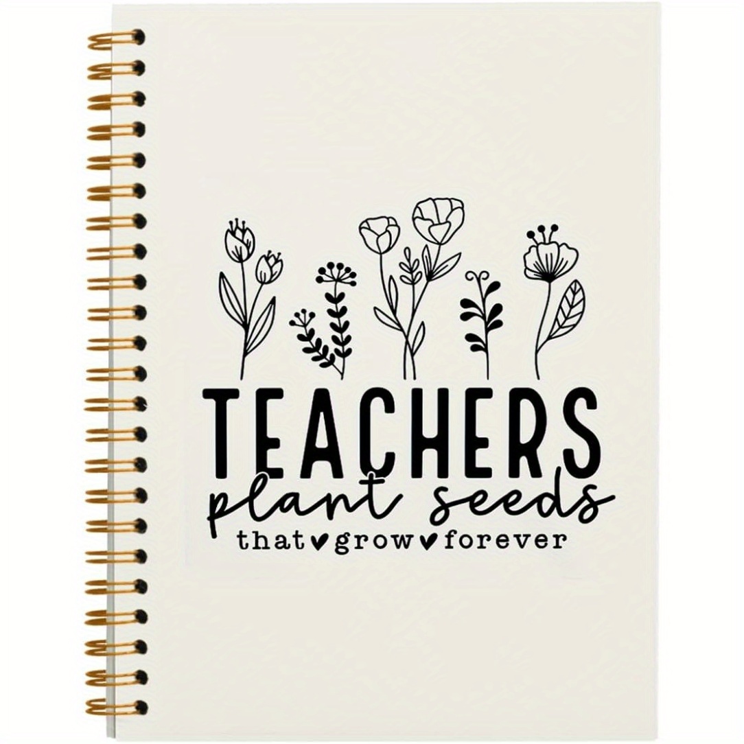 

1pc Teacher Appreciation , Teacher , That , Teacher Journals For Schools Classrooms 5.5x8.3in 50