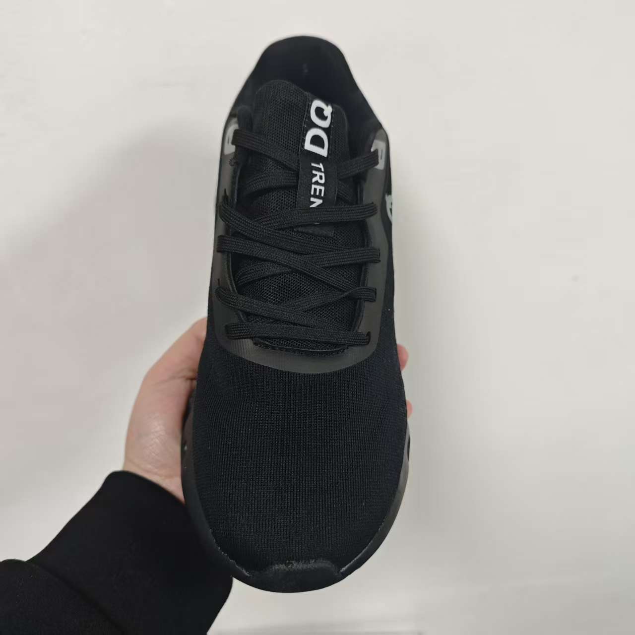 New Marathon Sneakers for Men, Lightweight Breathable Woven Running Shoes, Summer Lightweight Cushioned