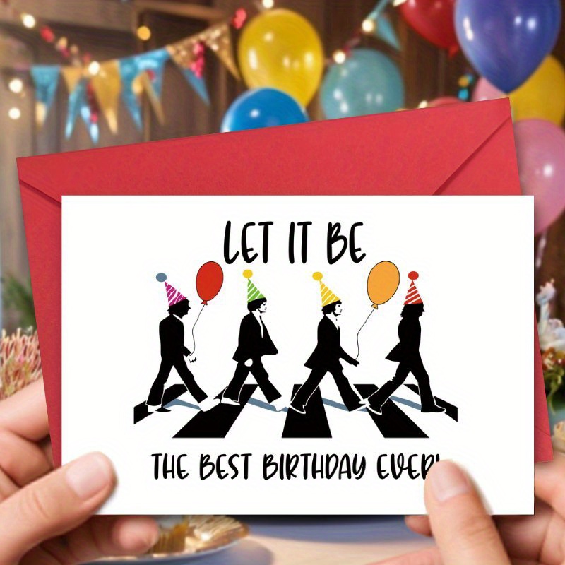 

1pc Greeting - Humorous For & - For Christmas, New , , - Unique