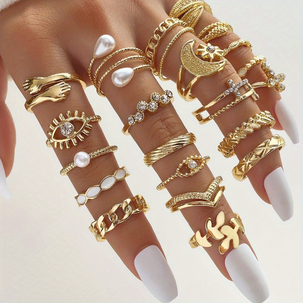 TEMU 23pcs & Decor Ring