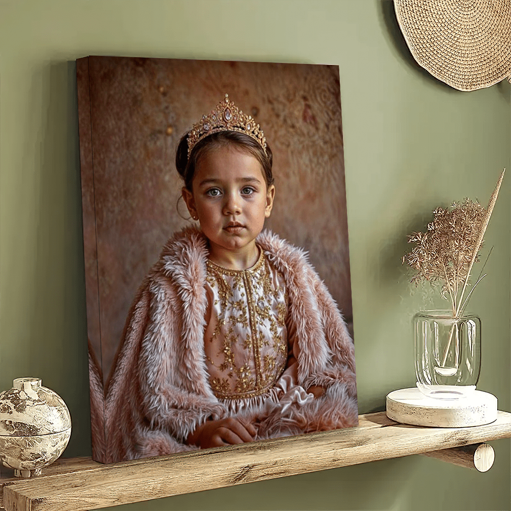 Custom Royal Portrait Woman - Sweden