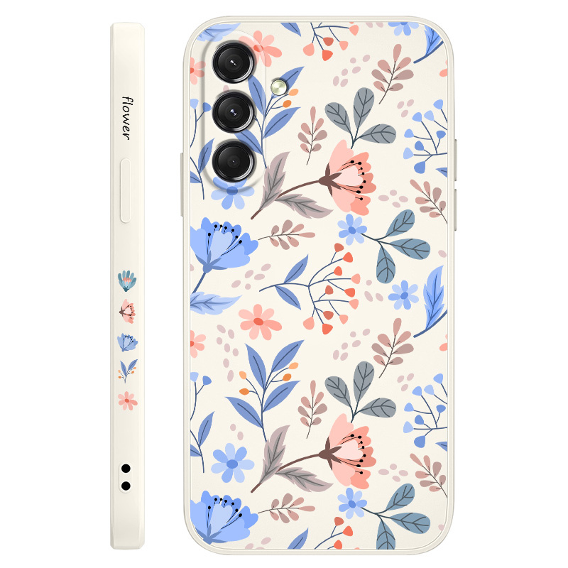 TEMU Чохол для телефону: Чохол Bloom Trail для for Samsung for Galaxy S25 FE, м'який корпус із захистом від падінь