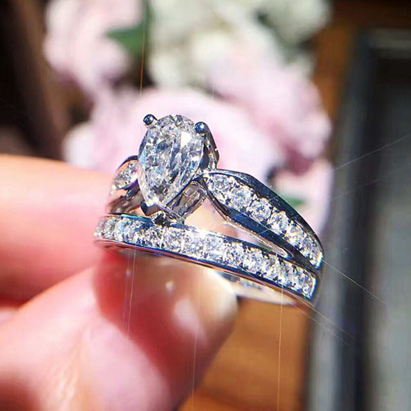 womens rings elegant Temu