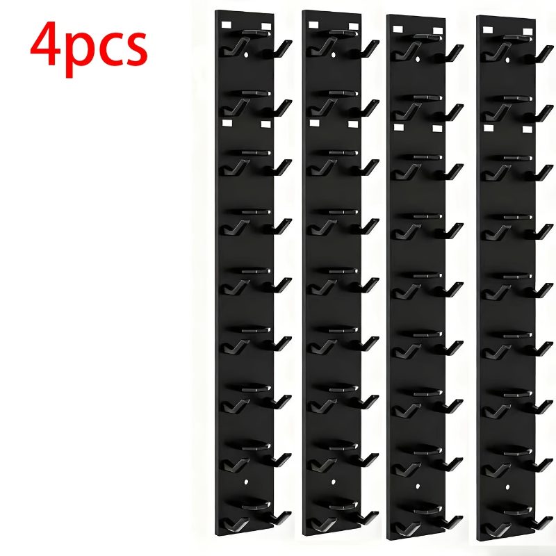 TEMU New Cross-border 4pcs Baseball Cap Storage Rack Without Punching Strong Adhesive Wall-mounted Storage Rack Suitable For Living Room Room