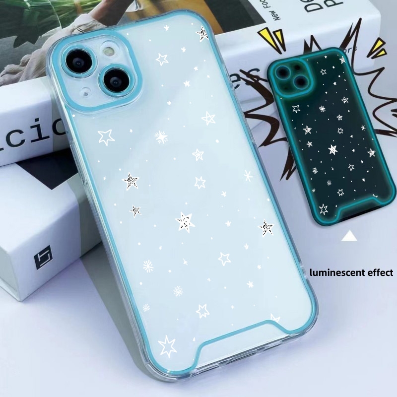 TEMU Phone Case: D Wear- Anti-drop Glow Phone Case, Candy Color - Casual Elegant