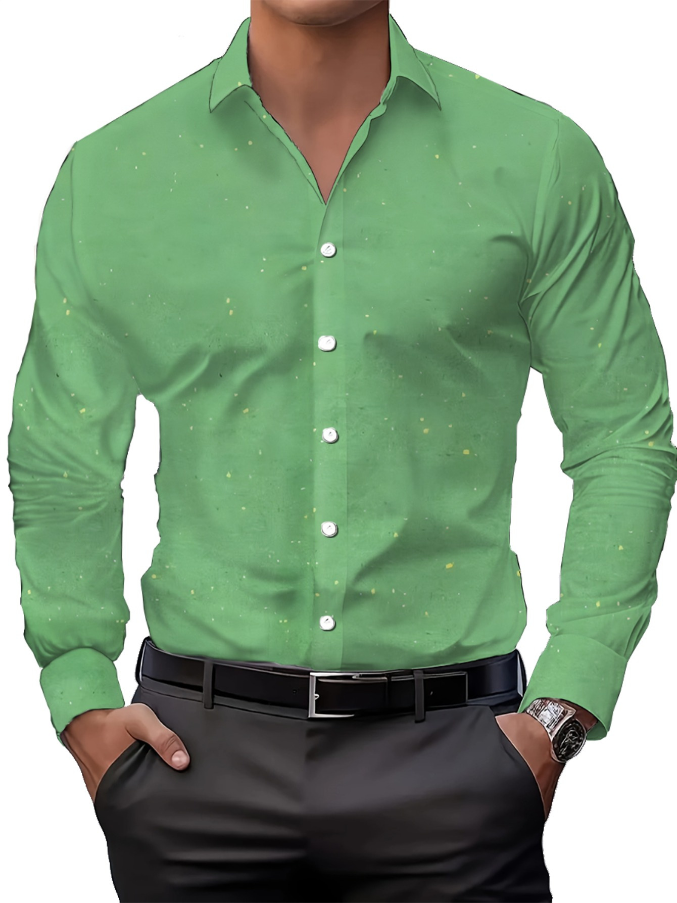 big tall dress shirts sold on Temu United States