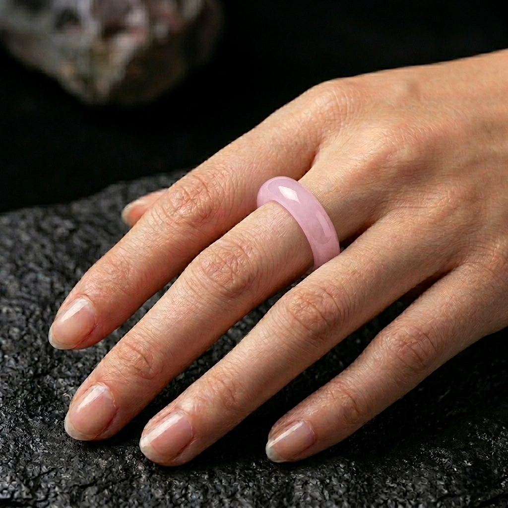 Elegant Multi-Color Polished Smooth-Finish Ring Band