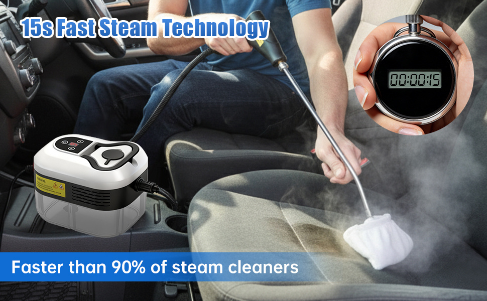 pro 2500w high temp steam cleaner for all cleaning needs 10  steam 105 c pressure 6ft hose 40oz tank perfect mothers day gift Product details 2