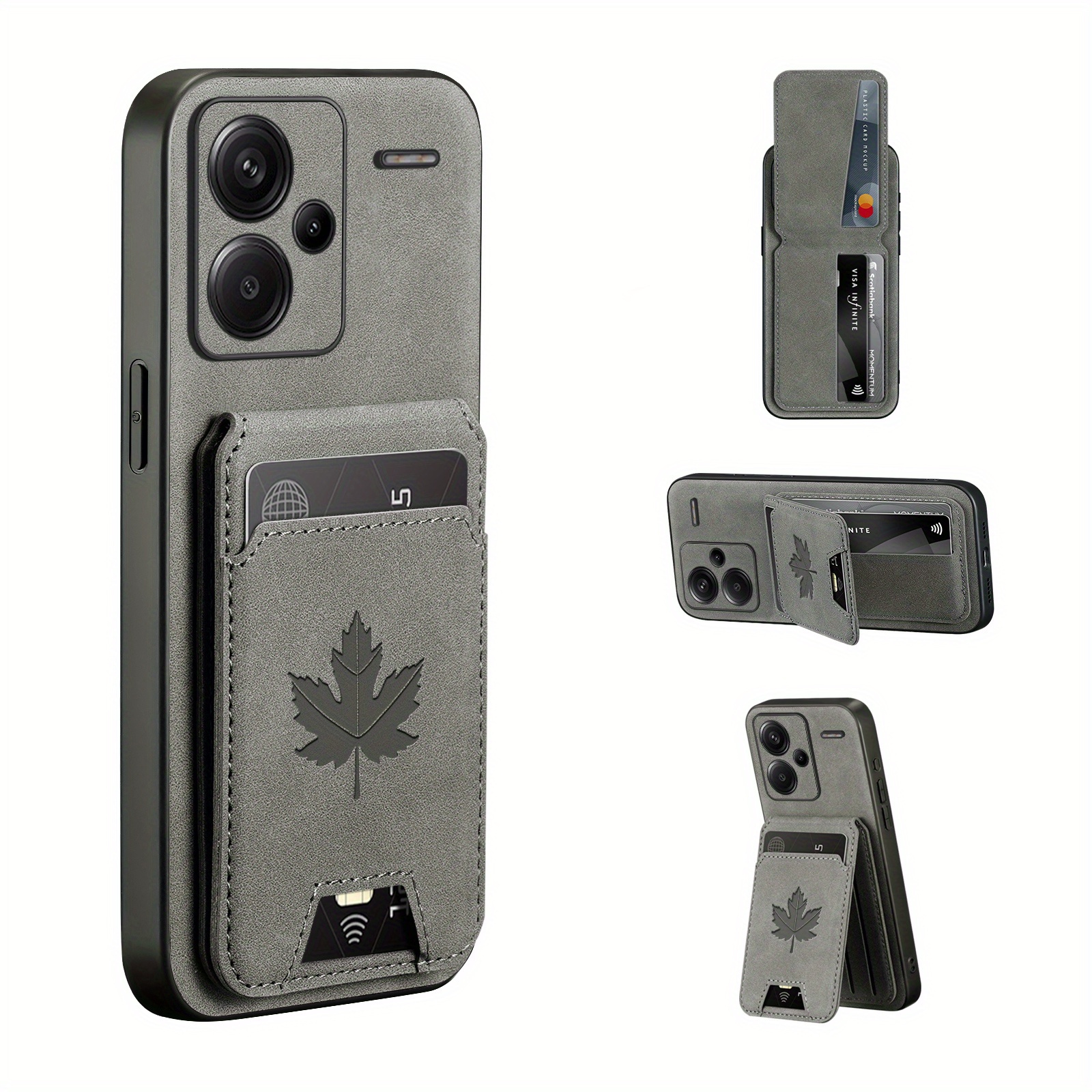 LTLGHY Custodia a portafoglio per iPhone 13 Pro Max/13 Pro/13/13 Mini, custodia a portafoglio in vera pelle con slot per schede, cavalletto TPU antiurto magnetico protettiva, blu, 13pro max 6,7