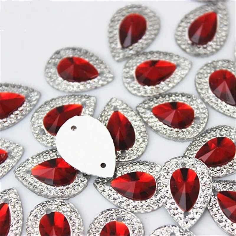 TEMU Lot de 25 boutons de costume à dos plat tombant 1,3 cm*1,8 cm à 2 trous, garniture en résine, accessoires de bricolage