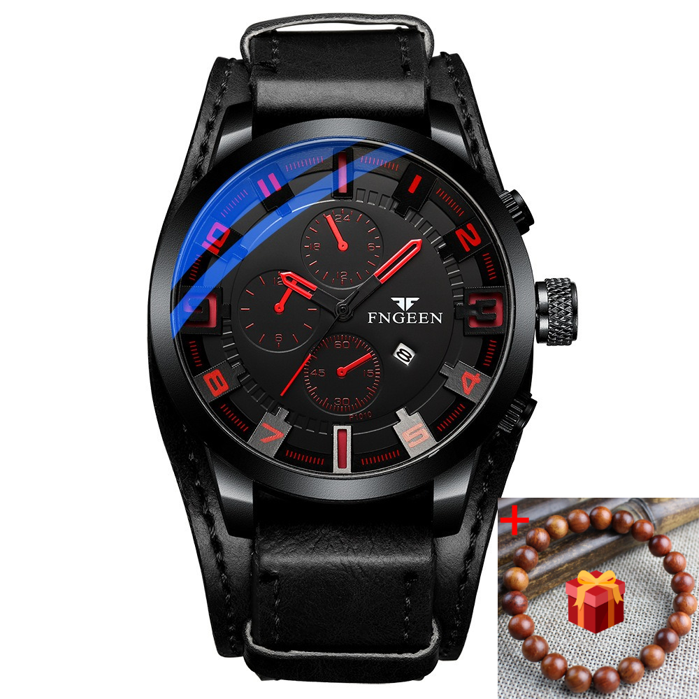 Image of Fashionable And Versatile Men's Watch, Classic Men's Watch, Design Sense, Worn For , , And Work, Fashionable Item, Essential For Gift , Holiday Gift, Without Battery