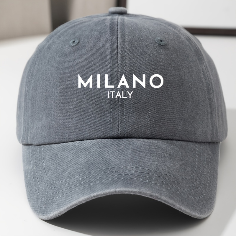 Adjustable Soft Baseball Cap with Printed Sunscreen