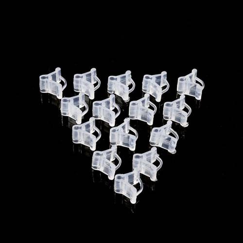 1 10pcs transparent special grafting clip tomato seedling grafting clip eggplant grafting clamp for 2 0 4 5mm seedlings