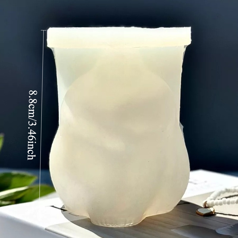 Abstract Human Candle Silicone Mold 3d Plaster Casting Body Wax Sculpture - Thanksgiving Gift/christmas Gift, Halloween Gift, Easter Gift/birthday Present/home Decoration