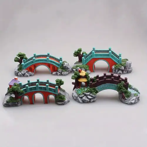 Miniature Outdoor Flower Fairy Garden Set Fish Tank Decor Set Miniature Outdoor Flower Fairy Garden Set Fish Tank Decor Set