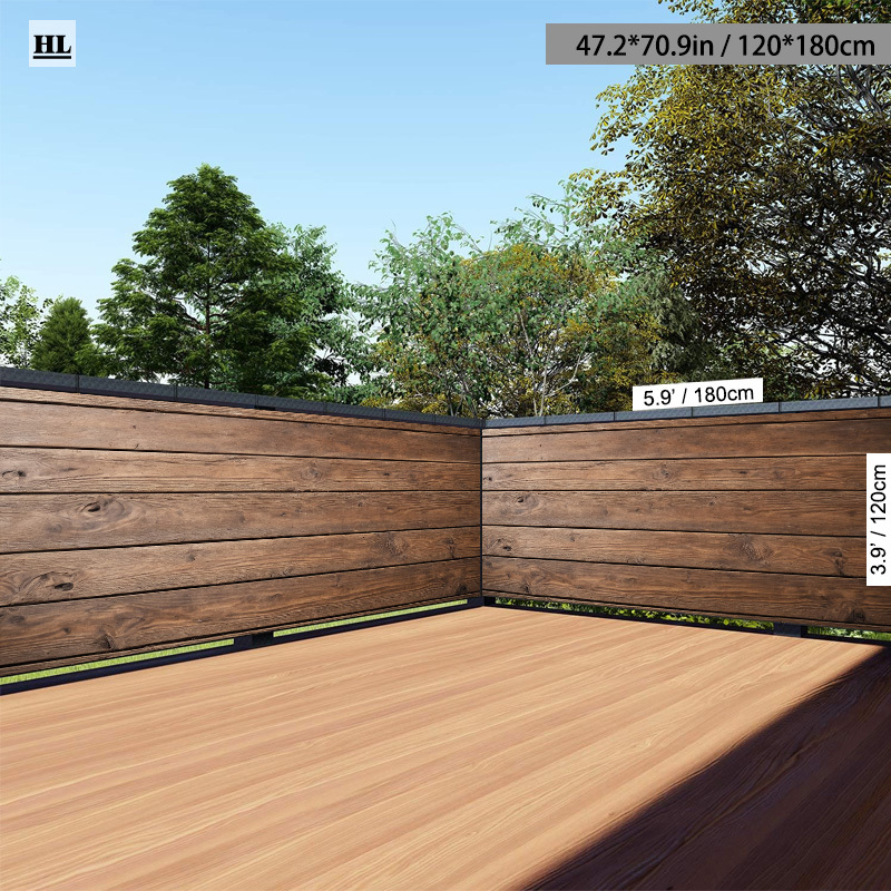 TEMU 1pc Of Railing Decoration, Yard Decoration, Wall Decoration, Christmas Decoration, Outdoor Decoration, Terrace Privacy Screen, Party Backdrop,