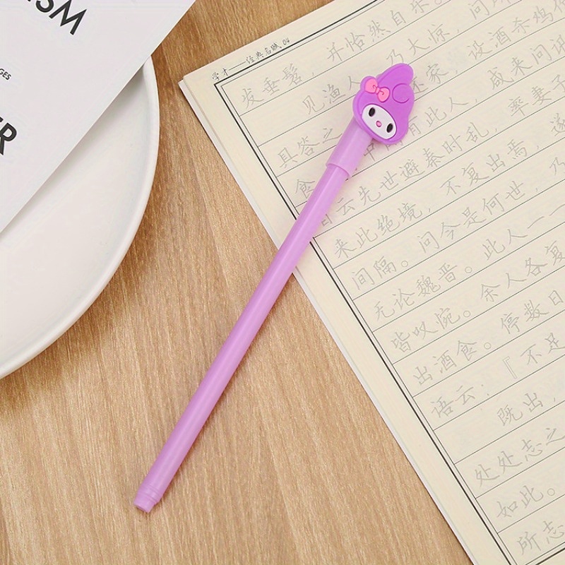 the back to   features 100pcs of 0 5mm black neutral pens in   cute     stationery and office use ideal for lovely   Product details 1