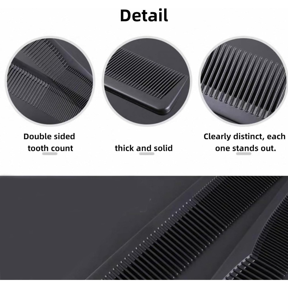 2 Pack Durable Heatproof Hairdressing Combs