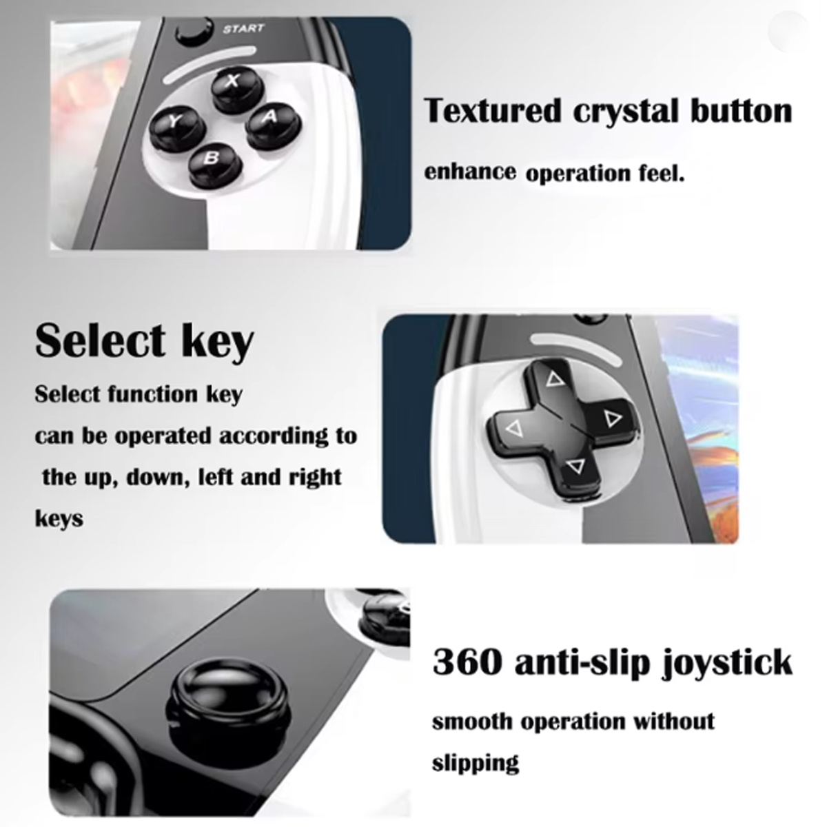 New Portable Retro Game Console, IPS High-Definition Screen, Large-Capacity Battery, Adult Nostalgia, Perfect Birthday Gift, Ideal Choice for Christmas, Thanksgiving And Black Friday Gifts