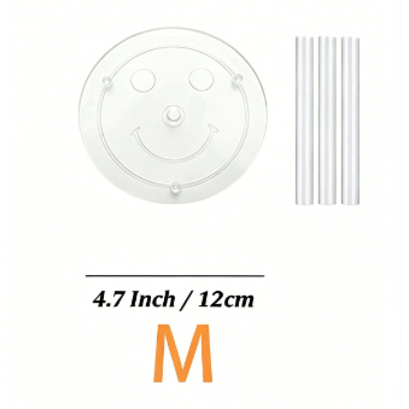 TEMU Shaon Support Rods, Cake Dividers, Clear Stacking Dowels, Pattern Cake Scrapers, Tiered Cake Baking Tools