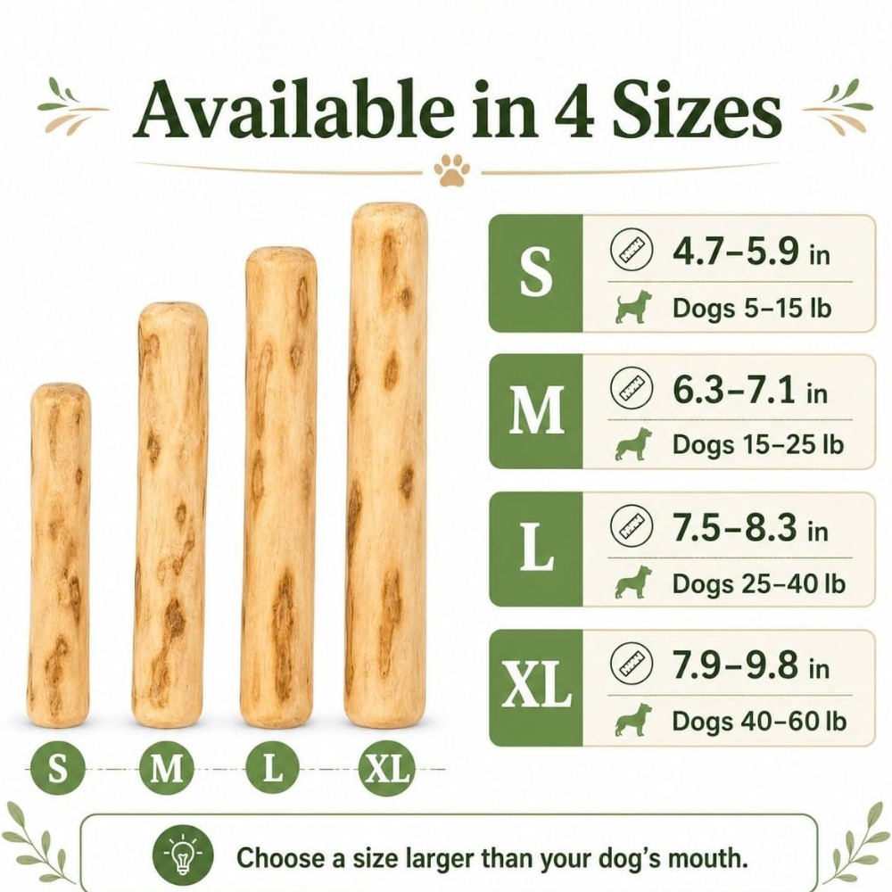Image of 3pcs Chewable Tablets For Dogs, Dog Chew Stick Suitable For Small, Medium, And Large Dogs