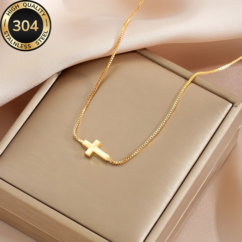 Women's Golden Layered Stackable Necklace — Hypoallergenic