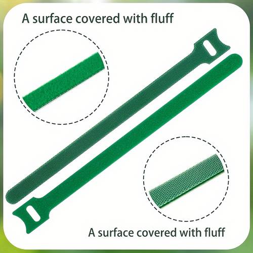 200pcs set of reusable 6inch non slip nylon plant supports with adjustable fasteners suitable for climbing plants support and gardening applications gardening maintenance tools stable plant support