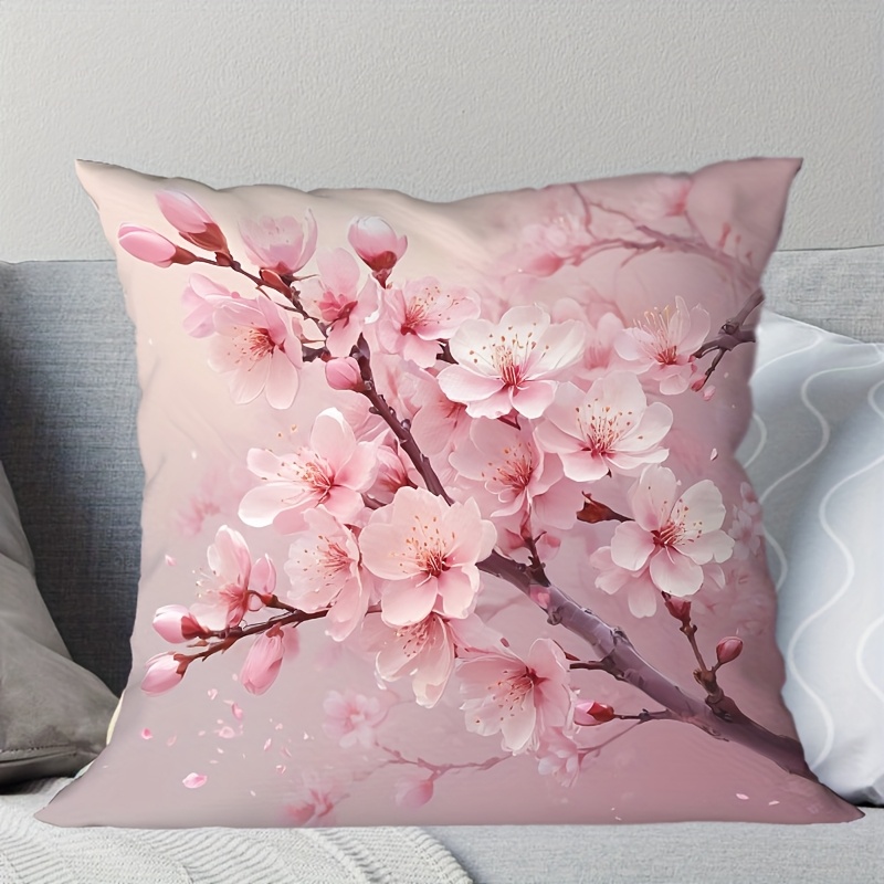 TEMU 1pc Valentine's Day Pillowcase, Create A Warm And Sweet Atmosphere - , Zipper, Comfortable For Bedroom, Living Room, And Bay Window Decoration