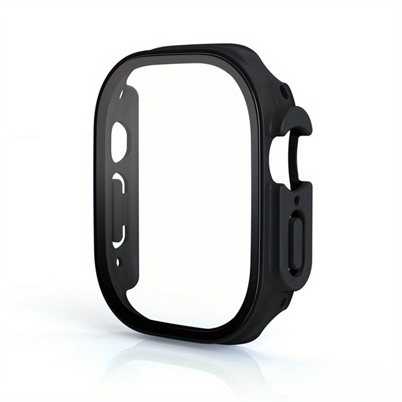 Cover For Ultra 49mm Additions Pc Shockproof Bumper+tempered Glass Screen Protector For Iwatch Series Ultra 2 49mm