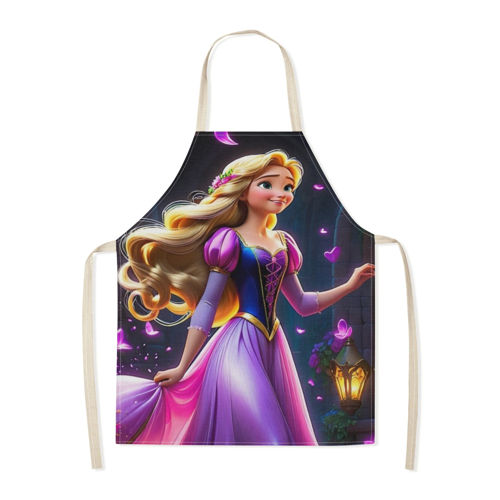 disney   cartoon waterproof apron - elegant &   polyester, no-lining,   hotels, supermarkets, restaurants, fruit shops, milk tea stands, and home use details 6