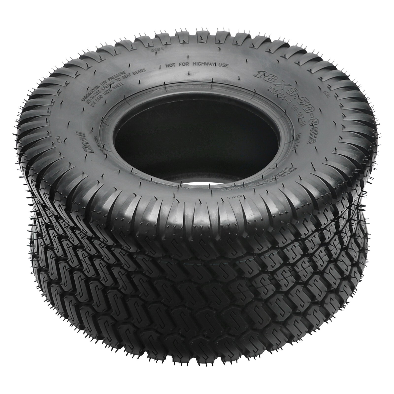 TEMU Tubeless 8-inch Golf Cart Tire 18x9.5-8 For , Lawn Mowers, And Off-road