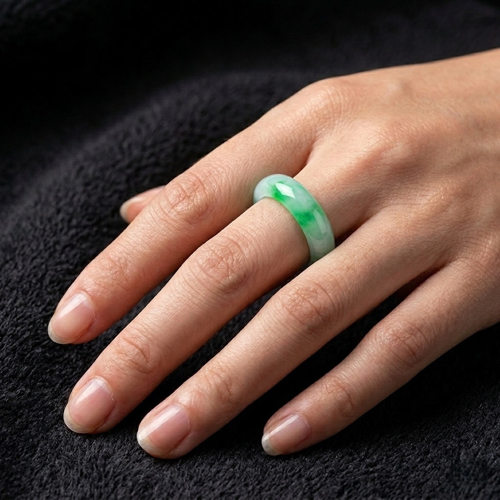 Elegant Multi-Color Polished Smooth-Finish Ring Band