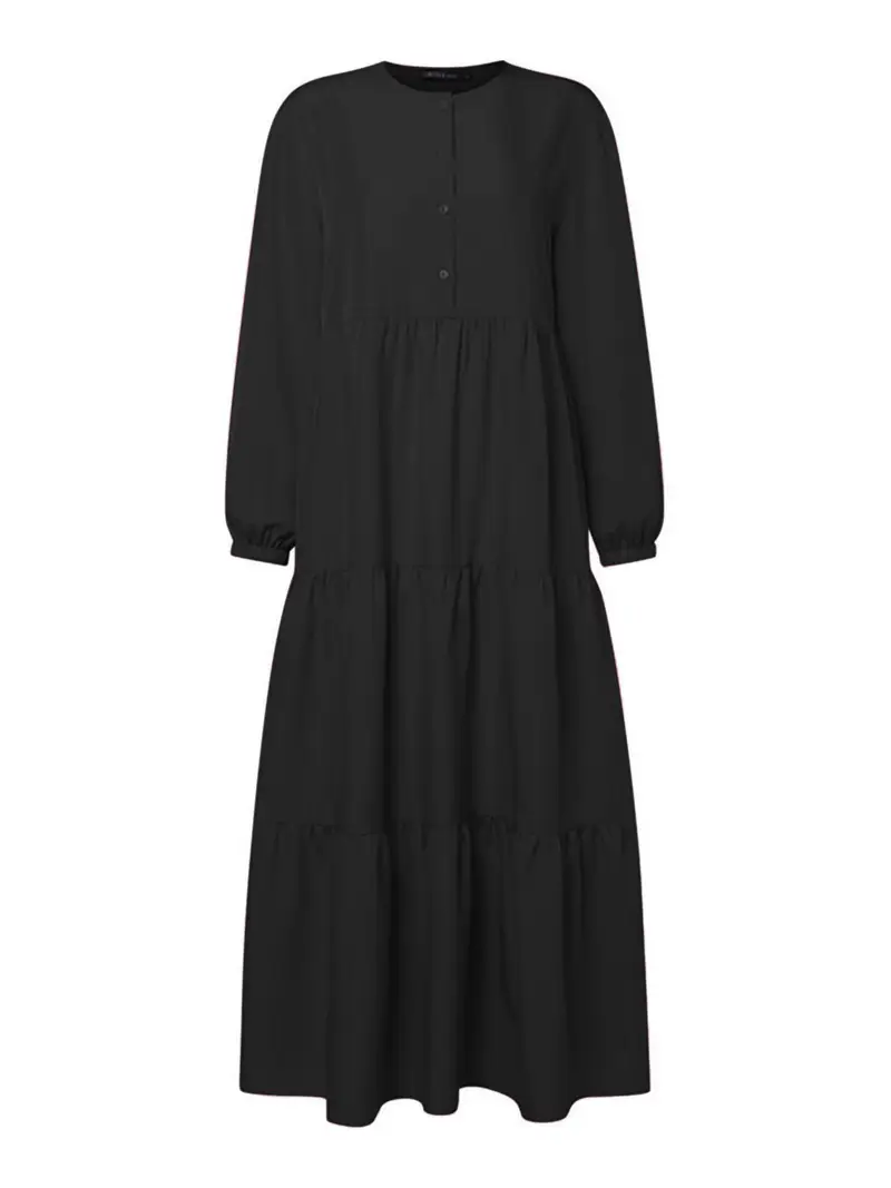 long sleeve oversized maxi dress Oversized Long Sleeves Maxi Dress