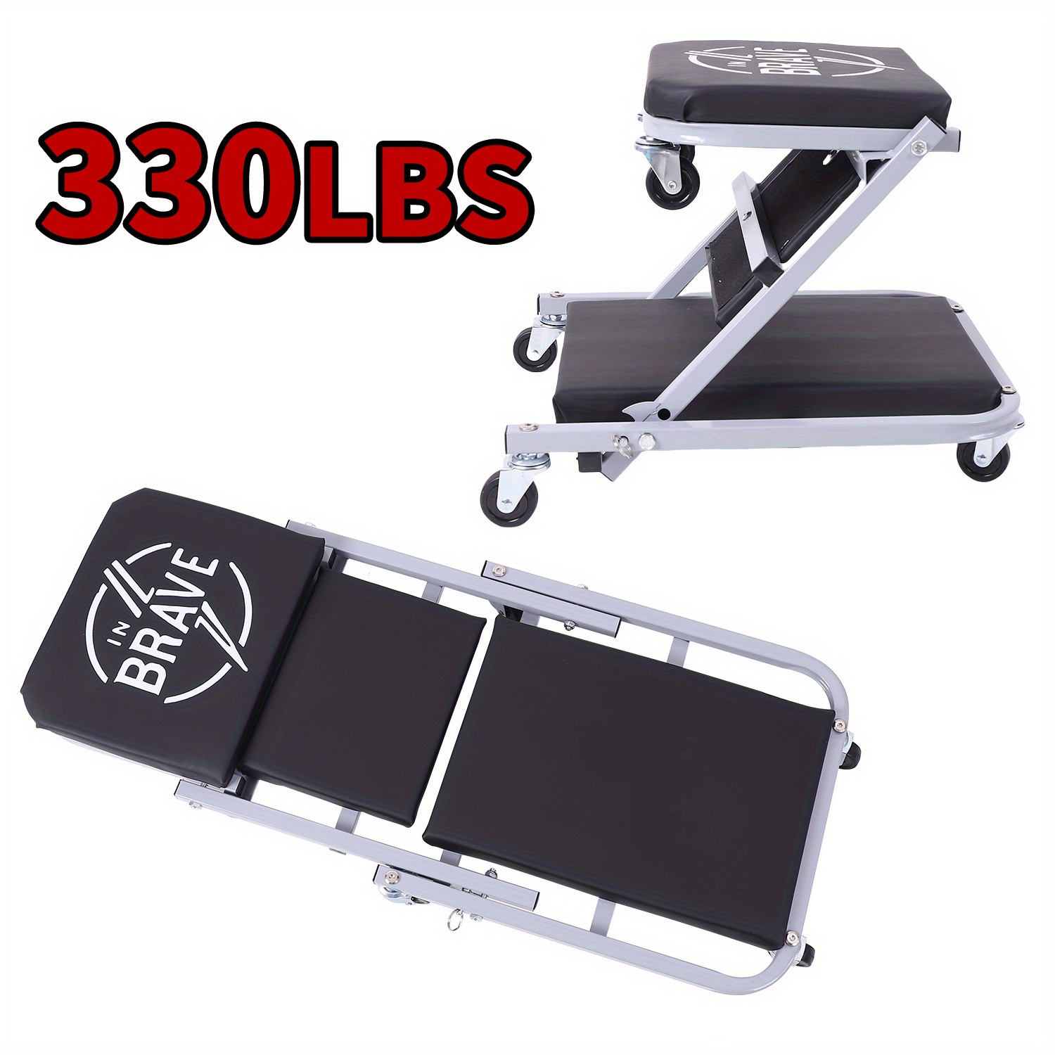 TEMU Automotive > Repair Tools > Vehicle Repair > Roller Seats & > Garage & Shop