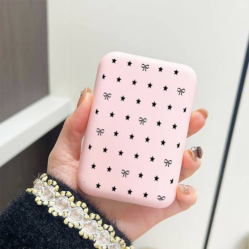 item picture 21032 star bow style pattern for iphone magsafe external battery case for iphone magsafe a2384 case for magsafe 1460mah case matte case
