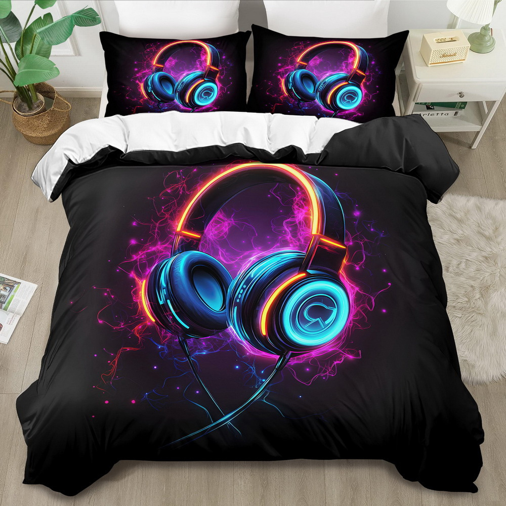 

2/3pcs - Duvet , Comfortable Bedding, , 100% , Washable, , For Bedroom Or