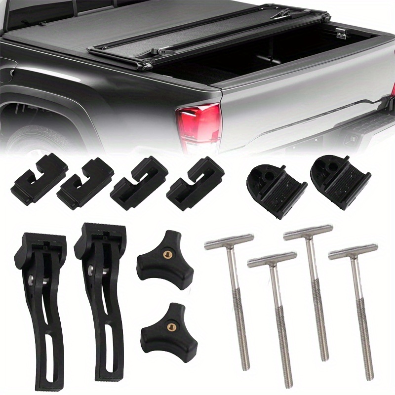 A Universal Replacement And Accessory Kit For Hard - And Four-fold Truck Covers, Including Nuts, T-bolts And Cover Clamps, Auto Accessories