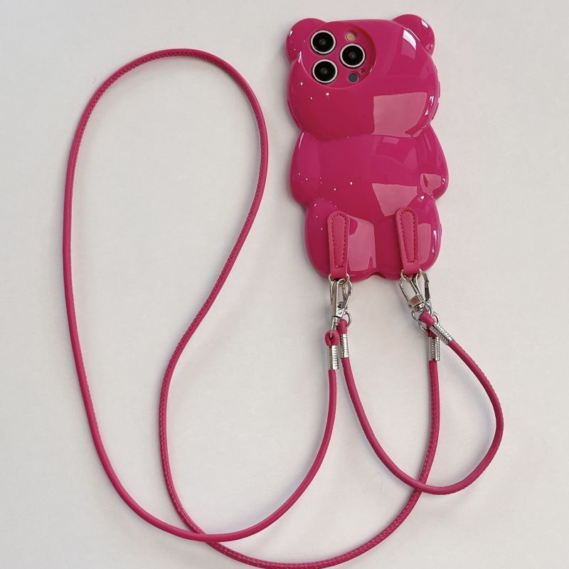 TEMU Phone Case: Lanyard Rose Phone Case For X Xr 11 12 13 Plus Pro