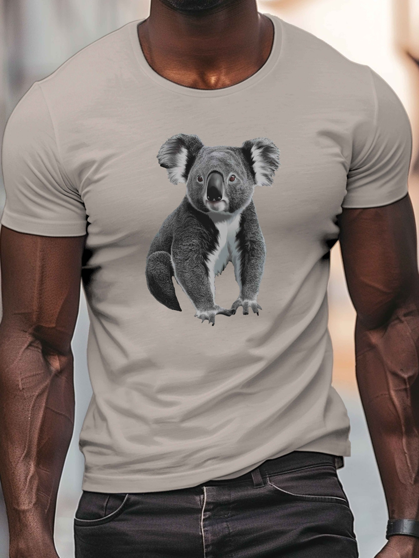 My Puns Are Koala Tea Unisex Shirt - Koala Bear | Koala Bear Gift | Koala Shirt | Australia | Koala Bear Shirt | Funny Pun Shirt | Heather Midnight, image size:800x1066