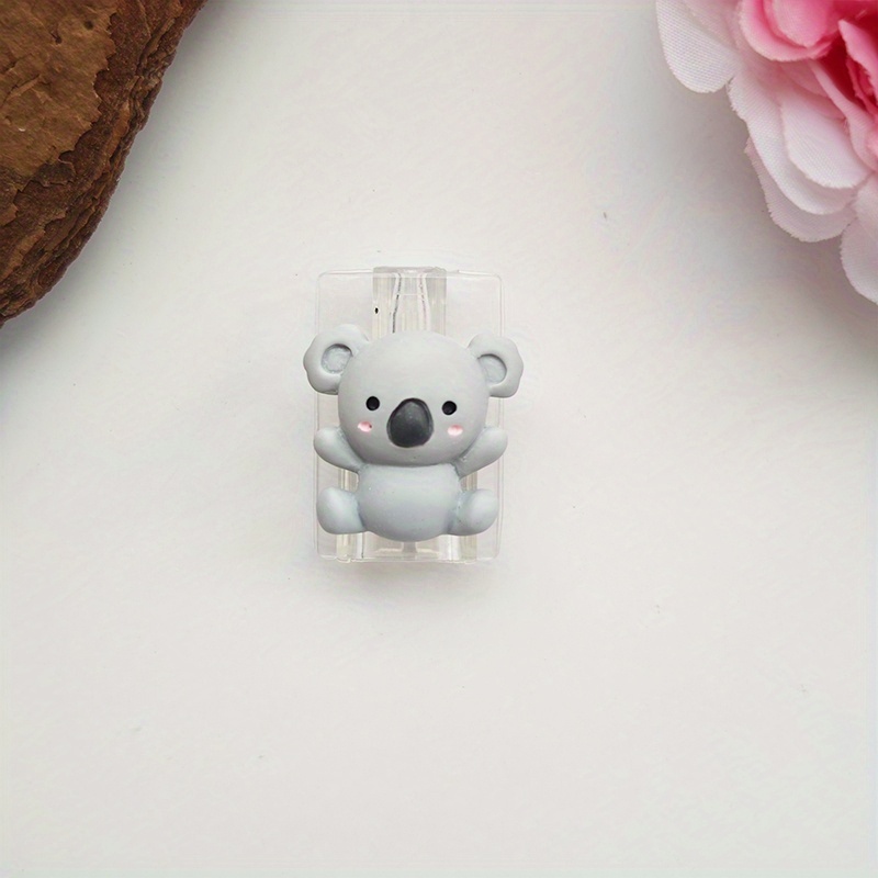 TEMU Étui sur le thème du koala pour câble de chargeur Lightning iPhone - un cadeau adorable pour les passionnés d'animaux - Idéal pour les occasions